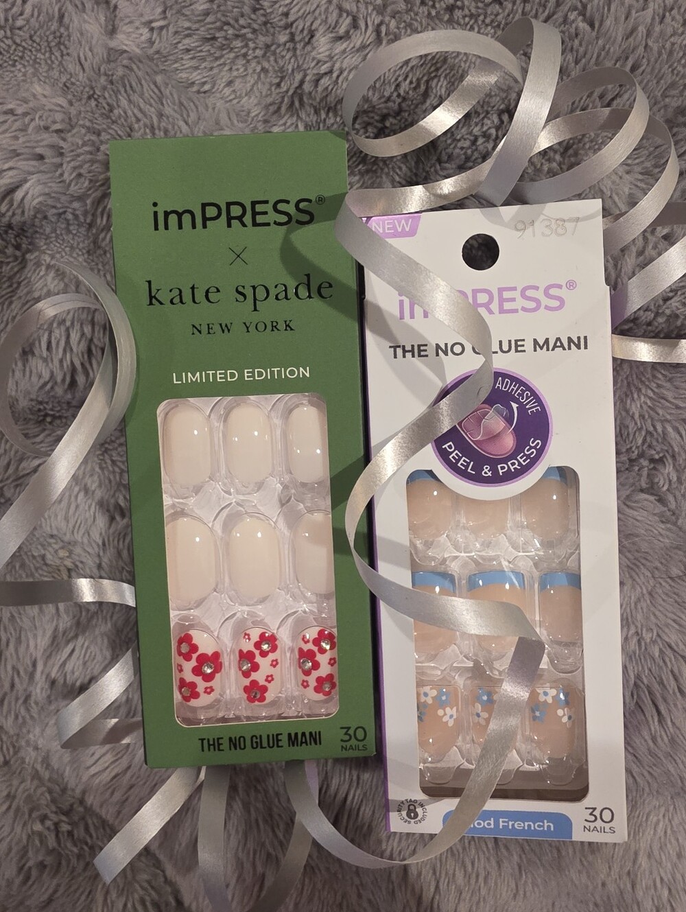 🌹Petal Press💠Press-On Nails By imPRESS-The No Glue Mani! 2 Sets!